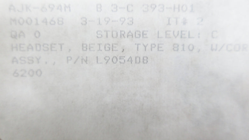 SPARE PART L9054DB NSNP