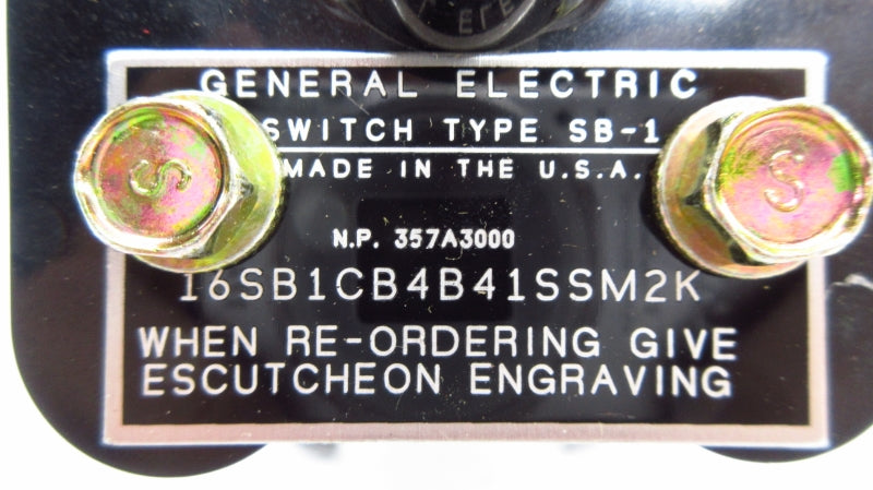 GENERAL ELECTRIC 16SB1CB4B41SSM2K NSNP