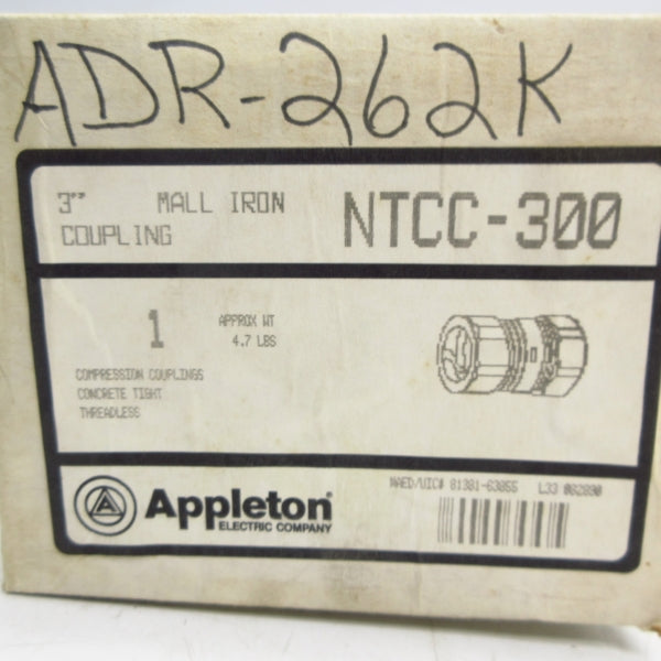 APPLETON NTCC-300 3" NSMP