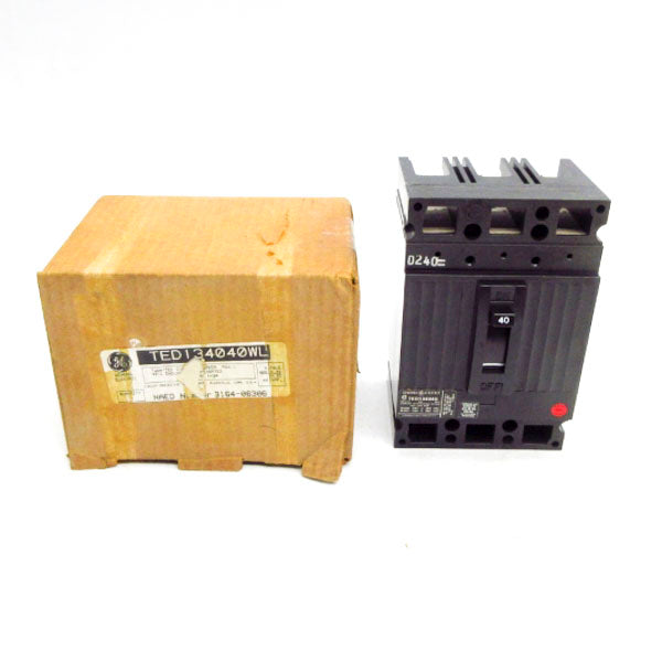GENERAL ELECTRIC TED134040 480VAC 40A (BLACK) NSMP