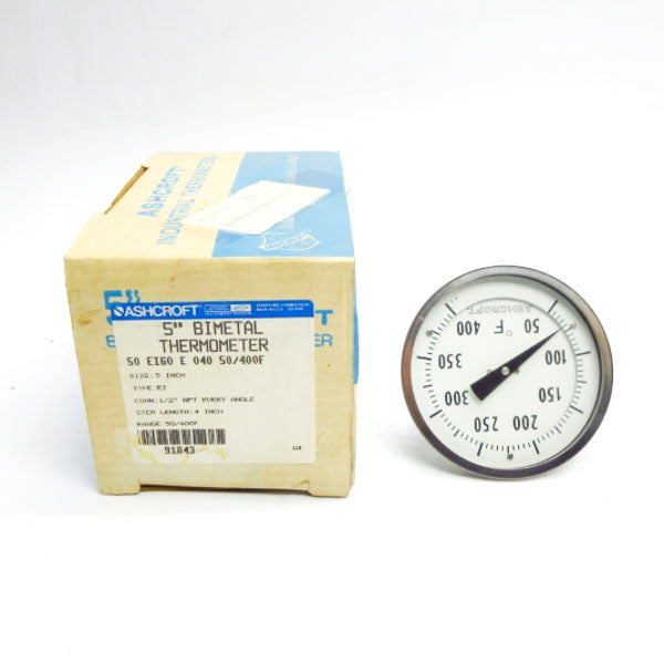 ASHCROFT 50EI60E04050/400F 5" NSMP