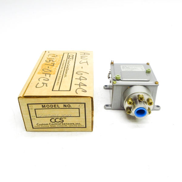 CUSTOM CONTROL SENSORS 604GM3-7029 125/250VAC 5A 4500PSI NSMP