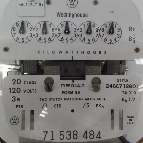 WESTINGHOUSE D4A-2 246C712G02 120V 5A NSMP