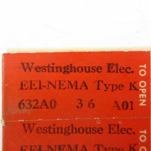 WESTINGHOUSE 632A036A01 (PKG OF 2) NSFS