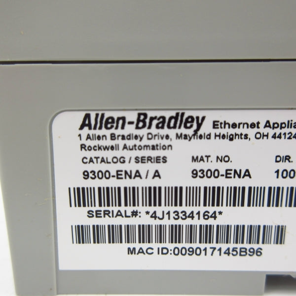 ALLEN BRADLEY 9300-ENA SER. A (BR/WH) NSMP