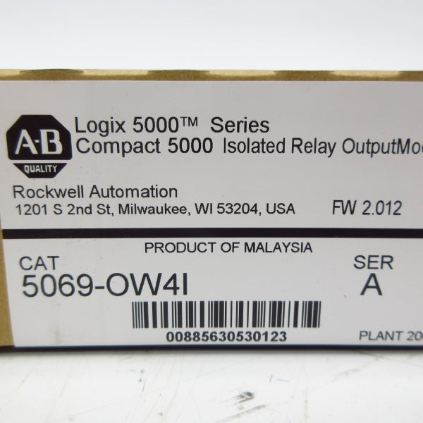 ALLEN BRADLEY 5069-OW4I SER. A F/W 2.012 (BR/WH) NSFS