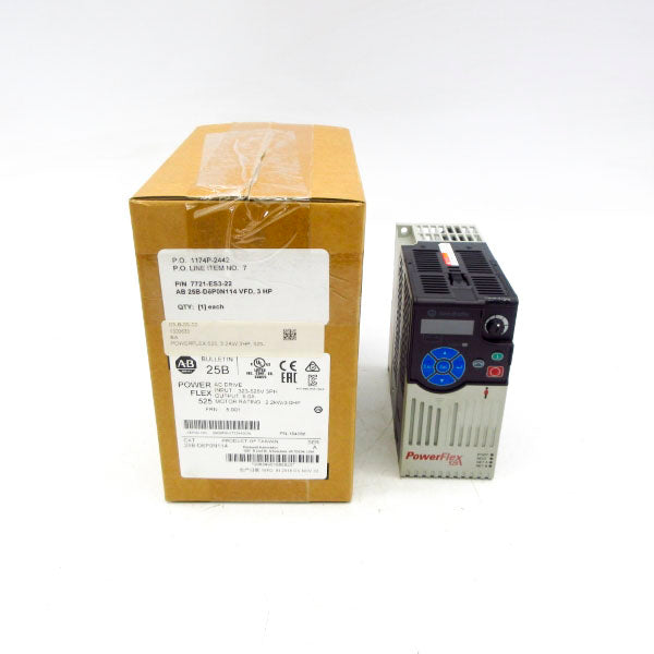 ALLEN BRADLEY 25B-D6P0N114 SER. A F/W 5.001 323-528V 6A NSMP