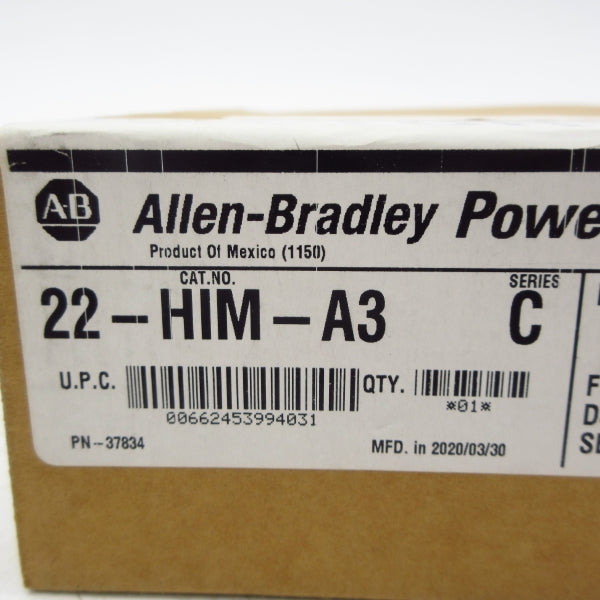 ALLEN BRADLEY 22-HIM-A3 SER. C F/W V3.001 5VDC NSFS