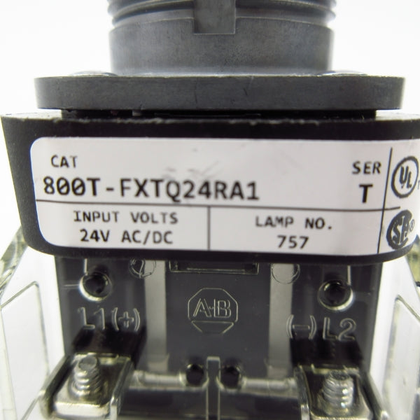 ALLEN BRADLEY 800T-FXTQ24RA1 SER. T 24VAC/DC (WH) NSMP