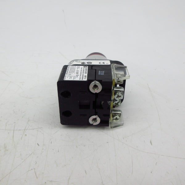 ALLEN BRADLEY 800T-QBH2R SER. U 12-130VAC/DC NSNP