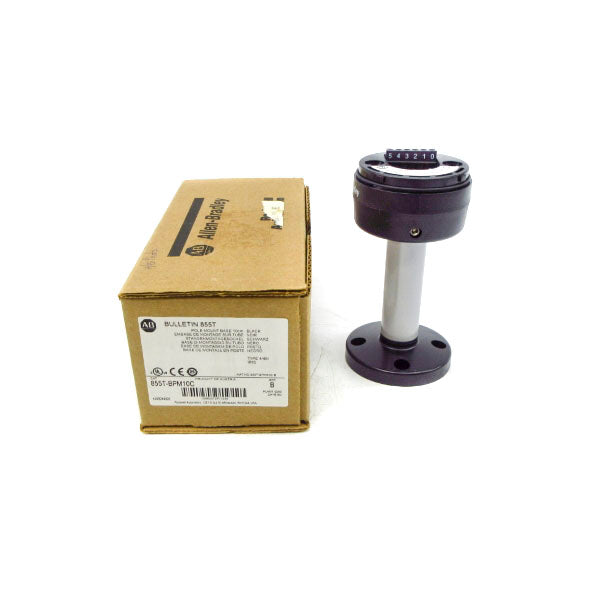 ALLEN BRADLEY 855T-BPM10C SER. B 250V (BR/WH) NSMP
