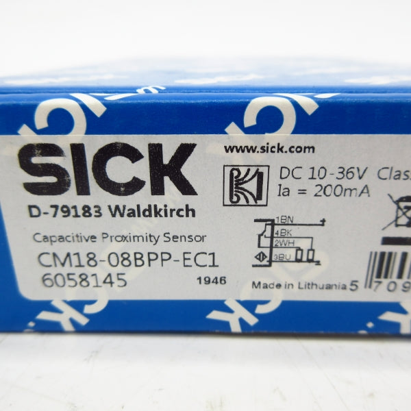 SICK CM18-08BPP-EC1 6058145 10-36VDC NSMP