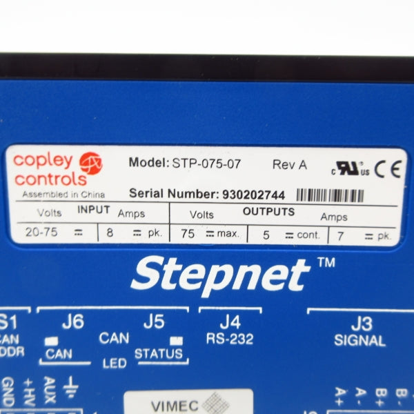 COPLEY CONTROLS STP-075-07 20-75V 8A NSMP