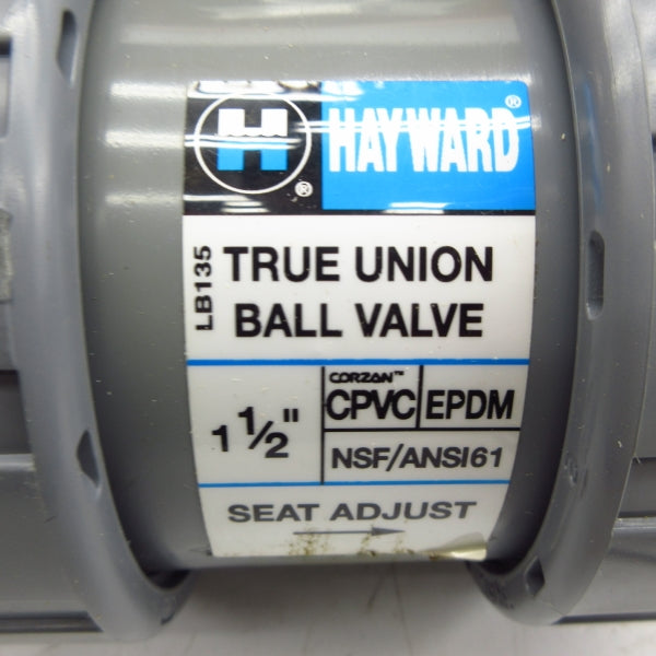 HAYWARD CPVCEPDM 1-1/2" NSNP