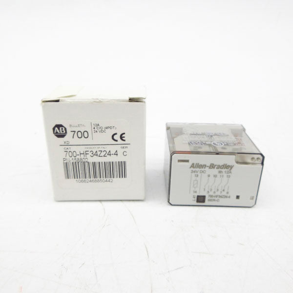 ALLEN BRADLEY 700-HF34Z24-4 SER. C 24VDC 12A NSMP