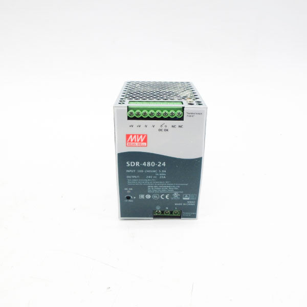 MEAN WELL SDR-480-24 100-240VAC 5A NSNP