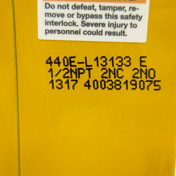 ALLEN BRADLEY 440E-L13133 SER. E 500V 1.4A (WH) NSMP