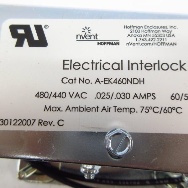 HOFFMAN A-EK460NDH 440/480VAC .025/.030A NSMP