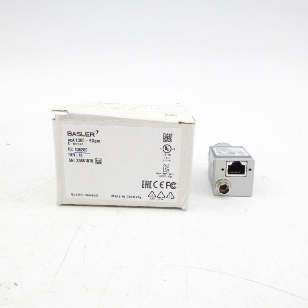 BASLER ACA1300-60GM 106200-18 NSMP