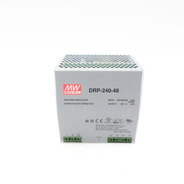 MEAN WELL DRP-240-48 120-240VAC 3.5A NSNP