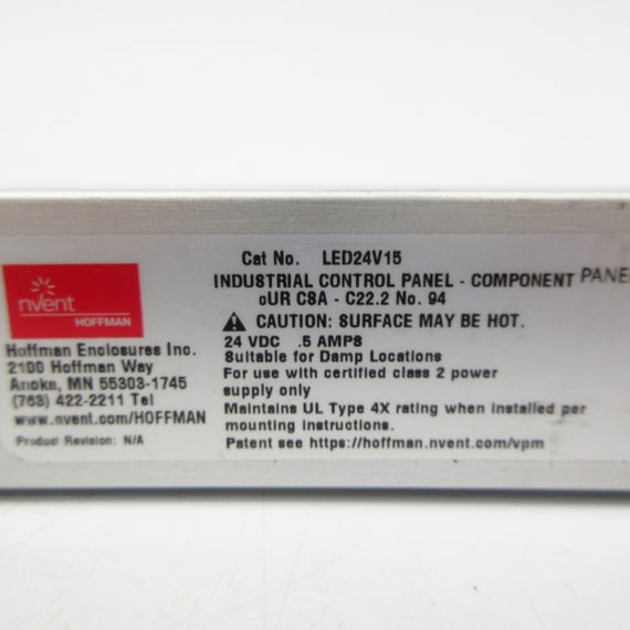 HOFFMAN LED24V15 24VDC 0.5A NSMP