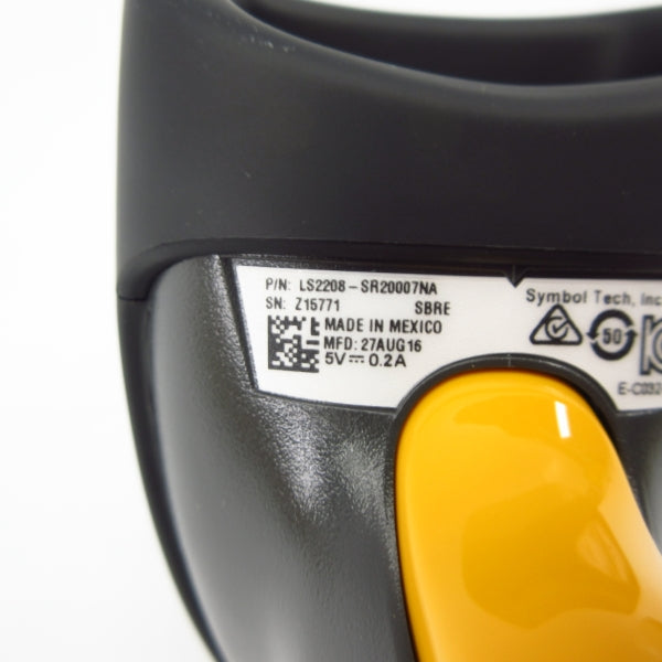 SYMBOL LS2208-SR20007NA 5V 0.2A NSMP