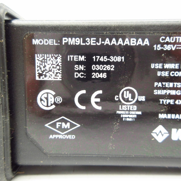 WATLOW PM9L3EJ-AAAABAA 24VAC NSMP