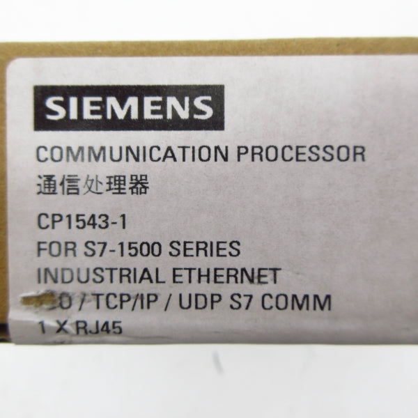 SIEMENS 6GK7543-1AX00-0XE0 NSFS