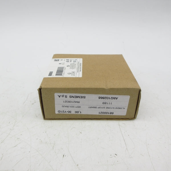 SIEMENS 6EP1333-2BA20 120/230VAC 2.1/1.3A NSFS