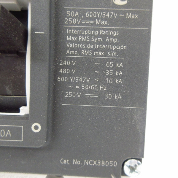 SIEMENS NCX3B050 250V 50A NSMP