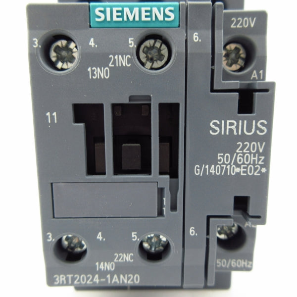SIEMENS 3RT2024-1AN20 220V NSMP