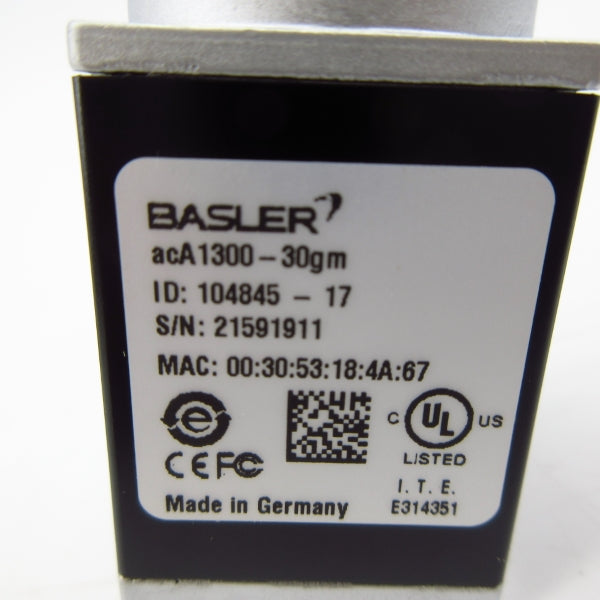 BASLER ACA1300-30GM 104845-17 NSMP