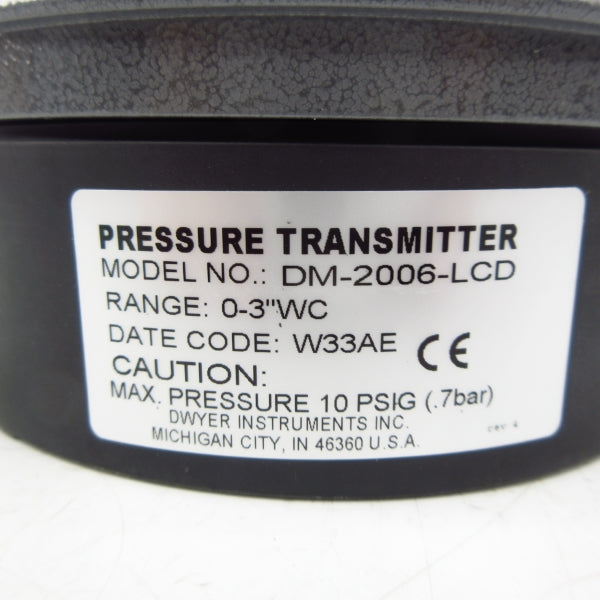 DWYER DM-2006-LCD 10PSI NSMP