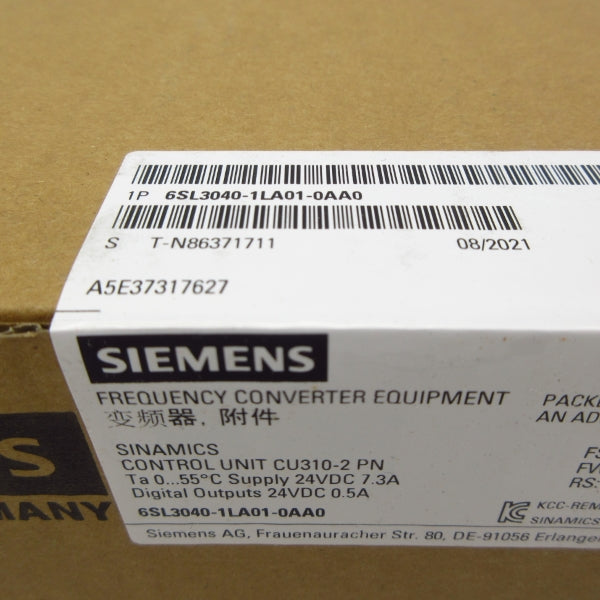 SIEMENS 6SL3040-1LA01-0AA0 24VDC 7.3A NSFS