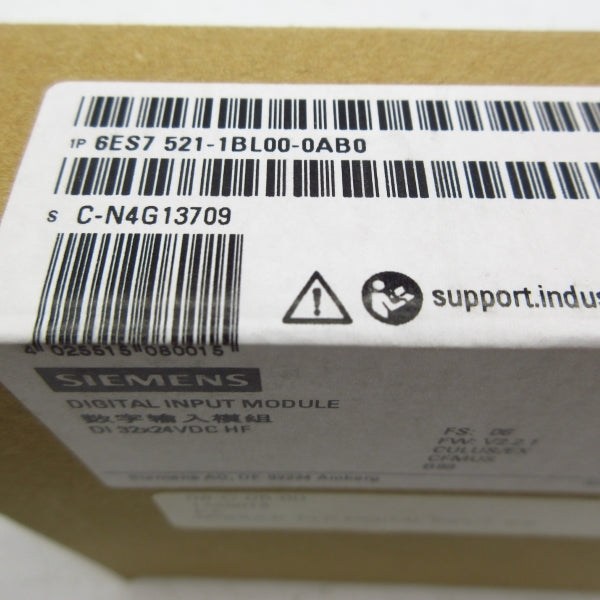 SIEMENS 6ES7521-1BL00-0AB0 NSFS
