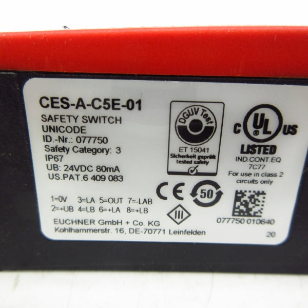 EUCHNER CES-A-C5E-01 24VDC NSMP