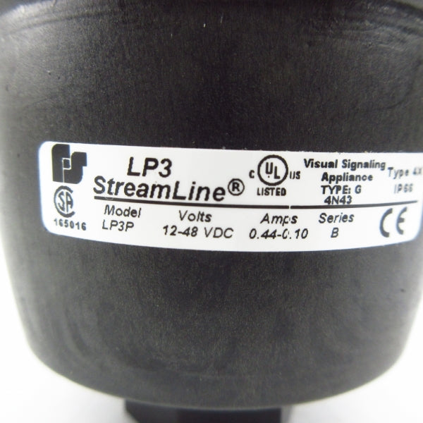 FEDERAL SIGNAL LP3P-012-048B SER. B 12-48VDC 0.10-0.44A NSMP