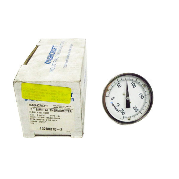 ASHCROFT 30EI60R0250/250F 3" NSMP
