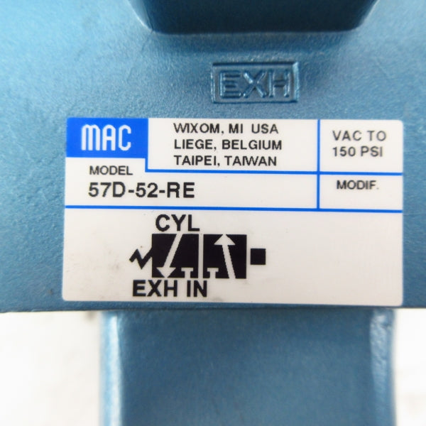 MAC 57D-52-RE 150PSI NSMP