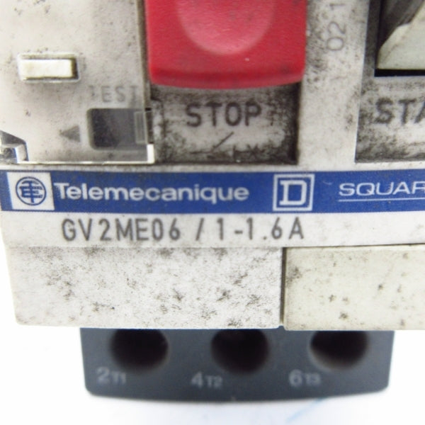 TELEMECANIQUE GV2ME06 1-1.6A UNMP