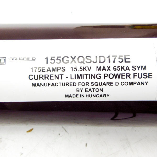 SQUARE D 155GXQSJD175E 15.5KV 175EA NSMP