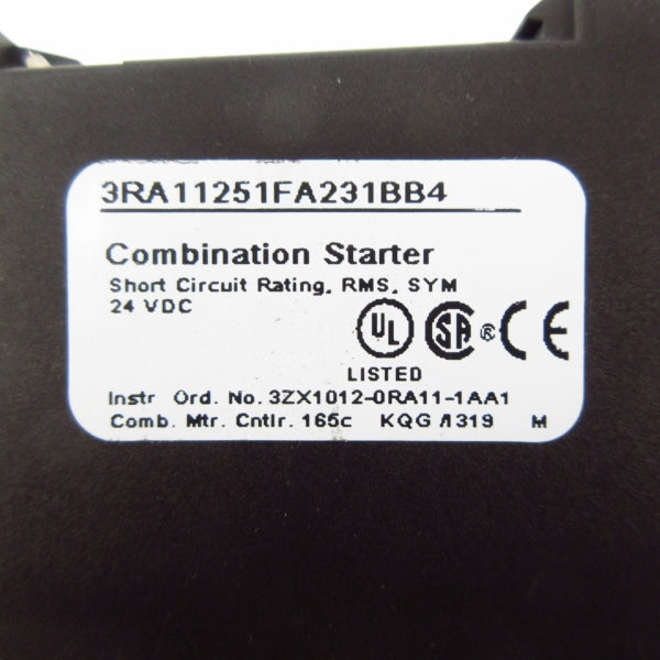 SIEMENS 3RA11251FA231BB4 24VDC NSMP