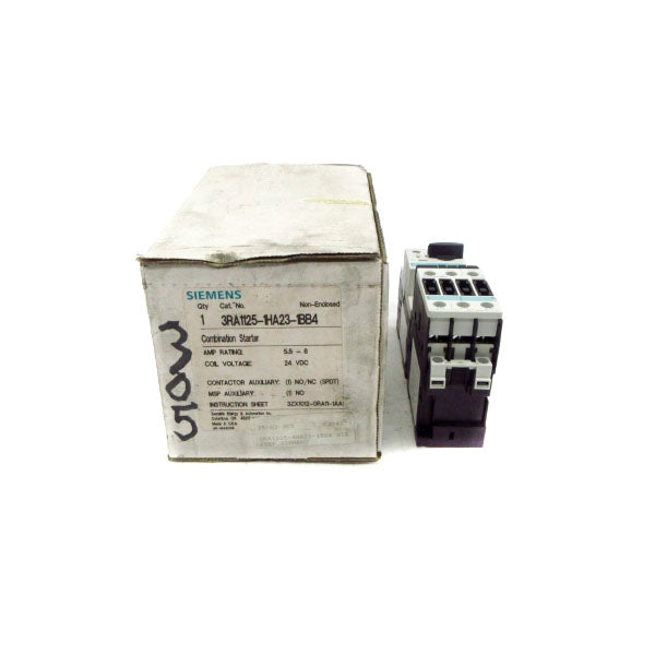 SIEMENS 3RA1125-1HA23-1BB4 240V NSMP