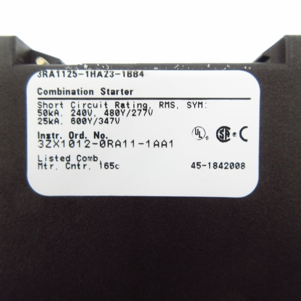 SIEMENS 3RA1125-1HA23-1BB4 240V NSMP