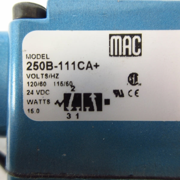 MAC 250B-111CA+ 24VDC NSMP