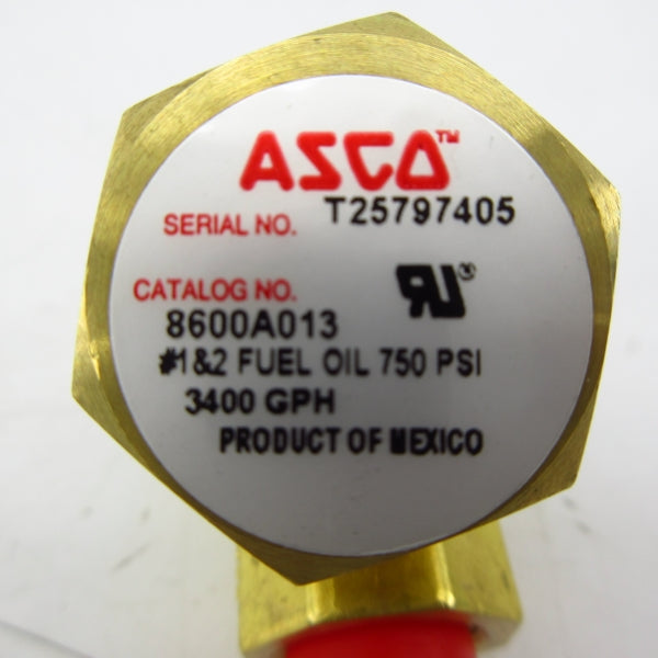 ASCO 8600A013 750PSI NSMP
