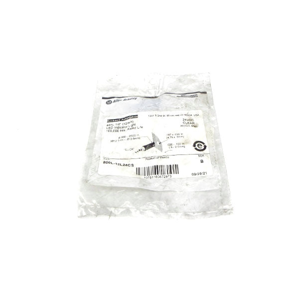 ALLEN BRADLEY 800L-12L24CS SER. B 26VDC 1/2" NSMP