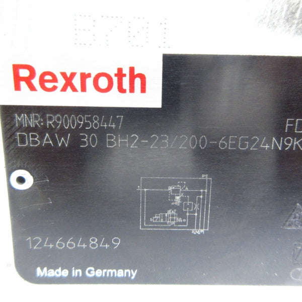 REXROTH DBAW30BH2-23/200-6EG24N9K R900958447 NSNP