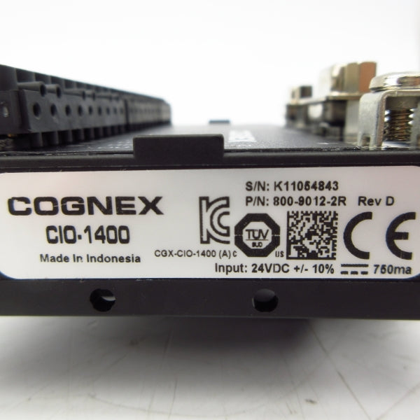 COGNEX CIO-1400 800-9012-2R 24VDC REV. D NSMP