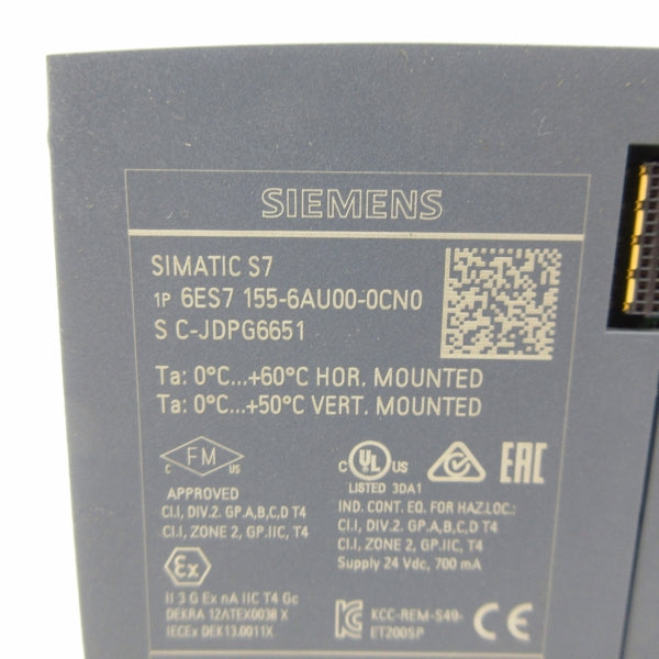 SIEMENS 6ES7155-6AU00-0CN0 24VDC NSNP